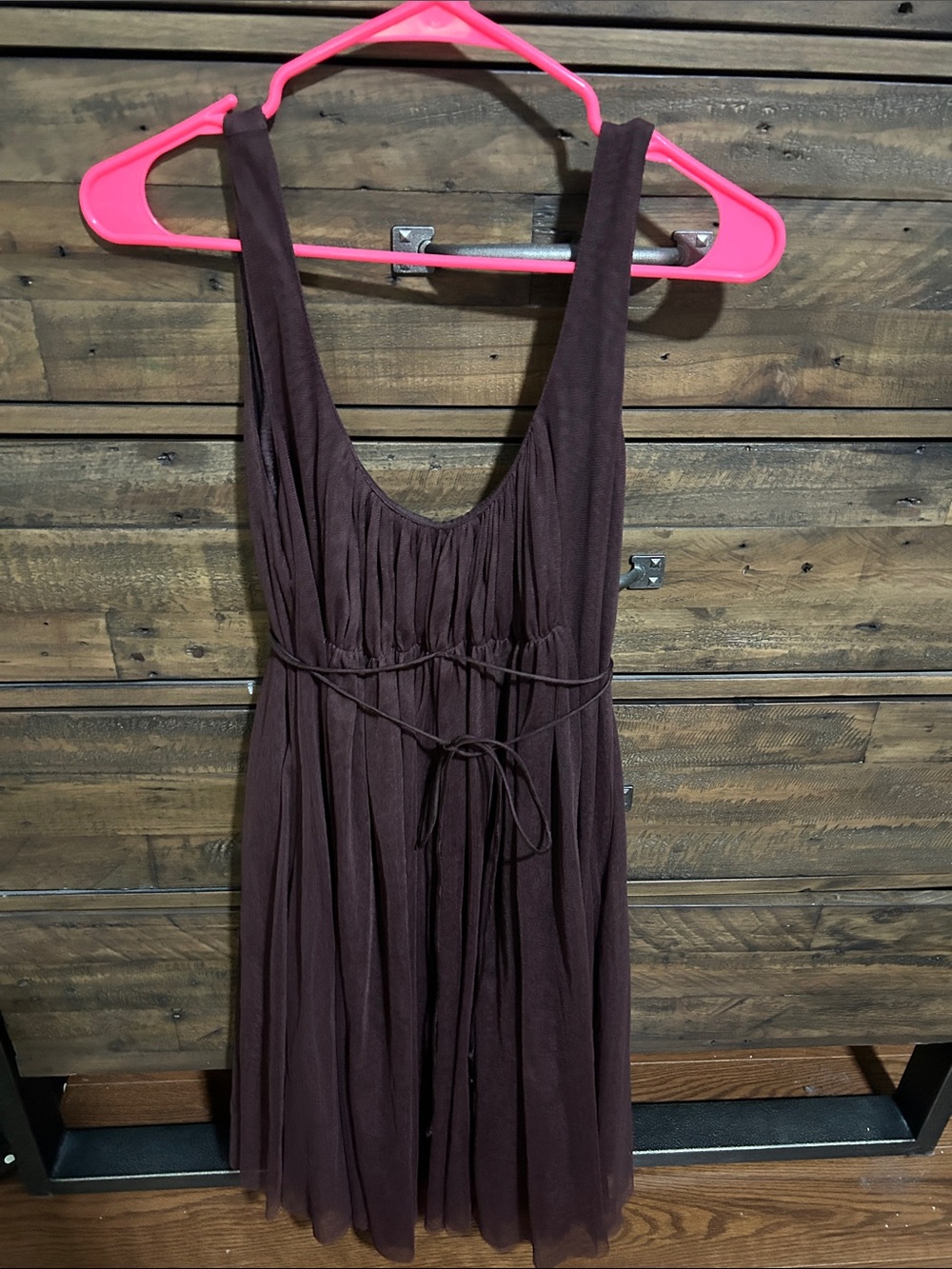 Moulinette Soeurs Anthropologie Vintage 2007 Meadows Brown Dress Whimsigoth.